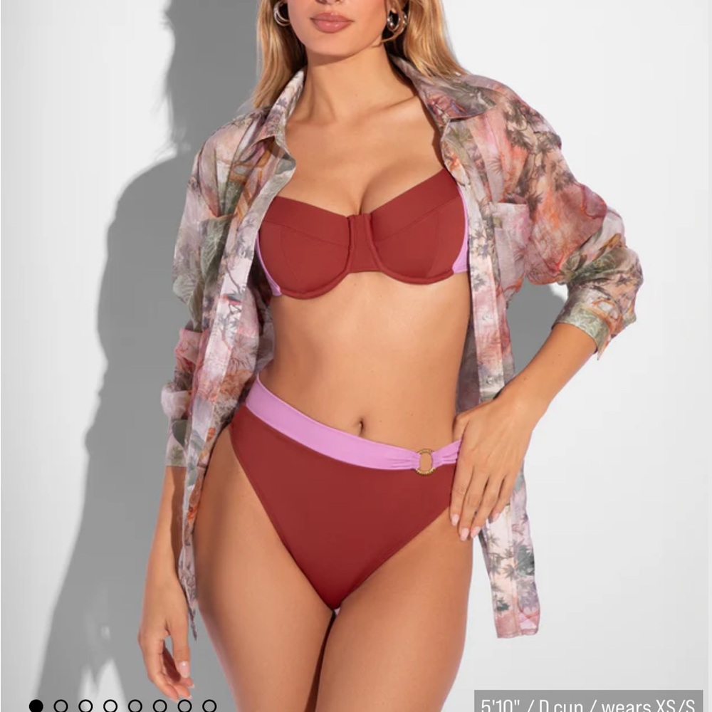 Floral Sheer Swim Coverup